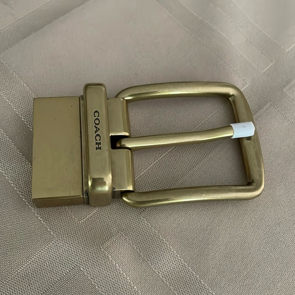 New Coach belt buckle